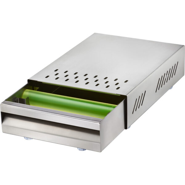 image Odklepávacia zásuvka pod mlynček - nerez - 255x380x100 mm