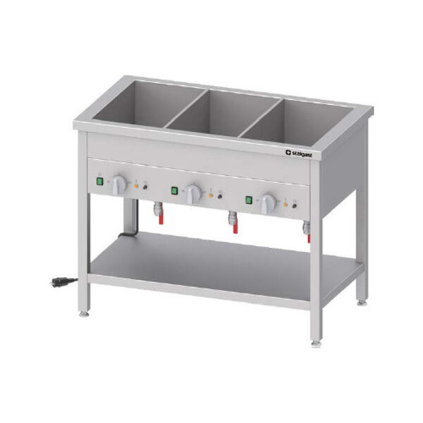 image Ohrevné vane oddelené - BainMarie - 3x GN1/1 - 1085x600x850 mm
