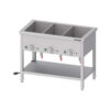 Ohrevné vane oddelené - BainMarie - 4x GN1/1 - 1410x600x850 mm