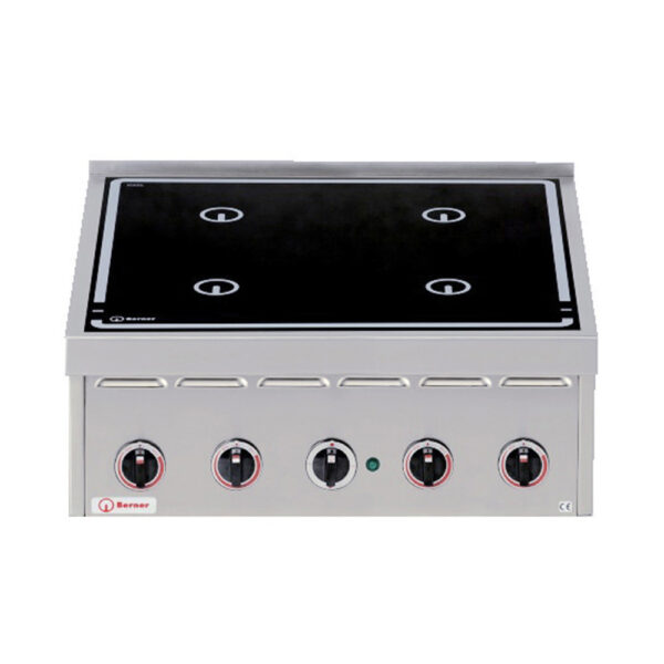 image Profesionálny indukčný varič BERNER - štvorzónový - 4x 3,5 kW