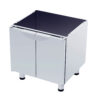 Gastromarket 600 Podstavec s 2 dvierkami -600 x 600 x 610 mm